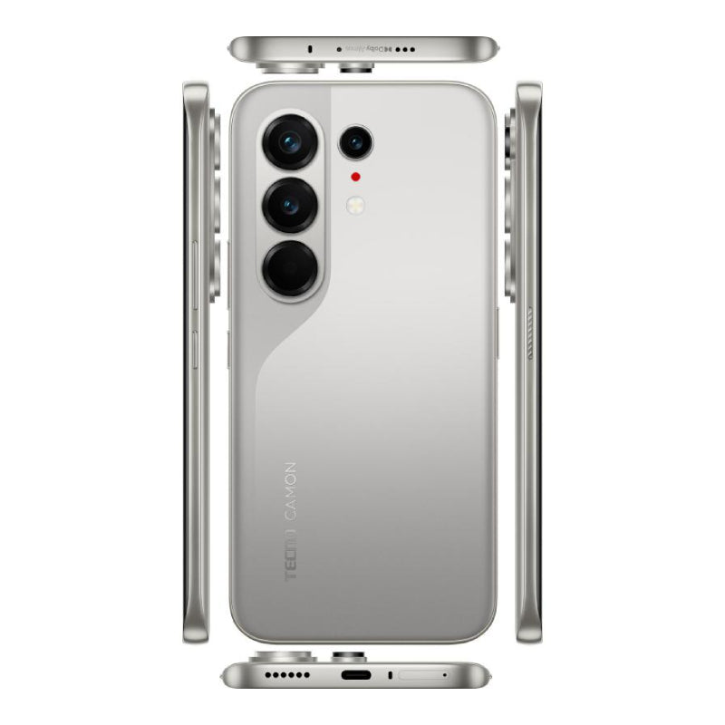 Pre-Order Tecno Camon 50 Ultra - 12GB / 256GB / 6.78" Curved AMOLED / 5G / Nebula Titanium - Mobile