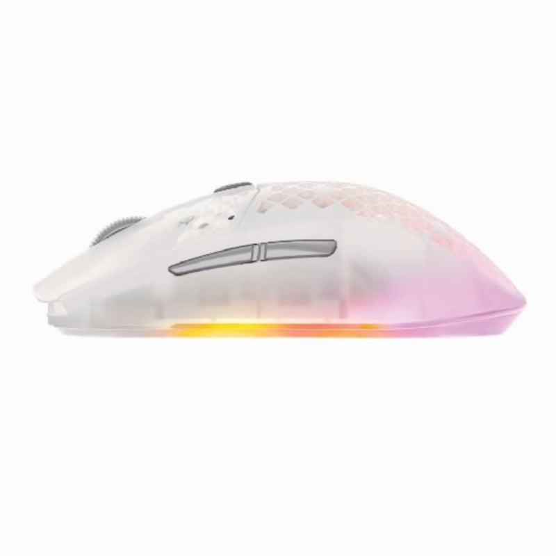 SteelSeries Aerox 3 Gen 2 Gaming Mouse - Wireless / 6 Buttons / White