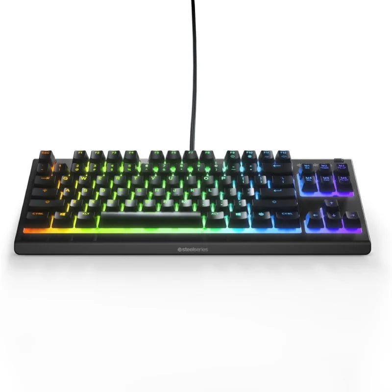 SteelSeries Apex 3 TKL Gaming Keyboard - Wired / RGB / Black + HyperX Pulsefire Mat Gaming Mouse Pad - Medium / Black + Redragon H510 ZEUS Gaming Headset - Over-Ear / 3.5mm / Black + Redragon M816-RGB Wired Gaming Mouse - Black - Bundle Offer