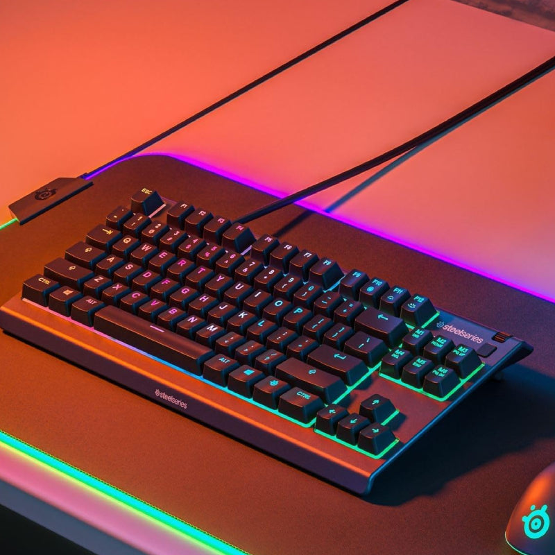 لوحة مفاتيح  الألعاب  SteelSeries Apex 3 TKLلوحة مفاتيح  بسلك  RGB / أسود