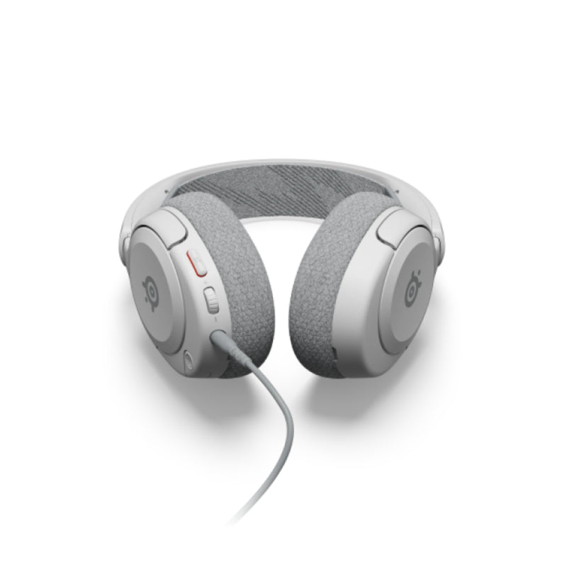 سماعة رأس الألعاب  SteelSeries Arctis نوفا نظلم سماعة رأس  بسلك  أبيض