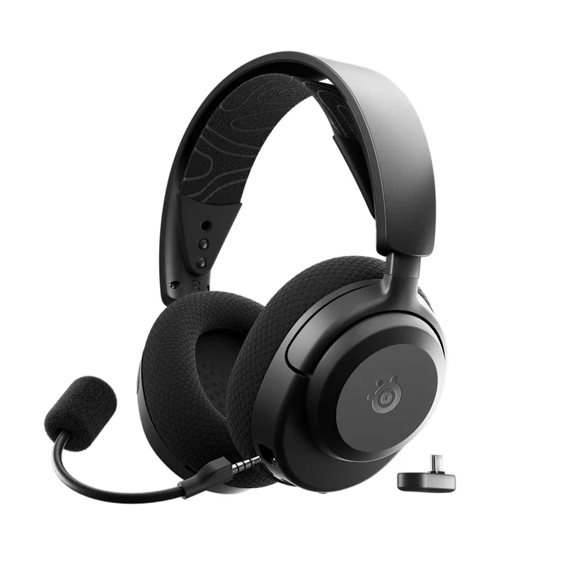 Redragon S139 The Perfect Gaming Combo (Mechanical Keyboard and Mouse Combo Set) - White/Blue + SteelSeries Arctis Nova 3P Gaming Headphone - Wireless / Black + HyperX Pulsefire Mat Gaming Mouse Pad - Medium / Black - Bundle Offer