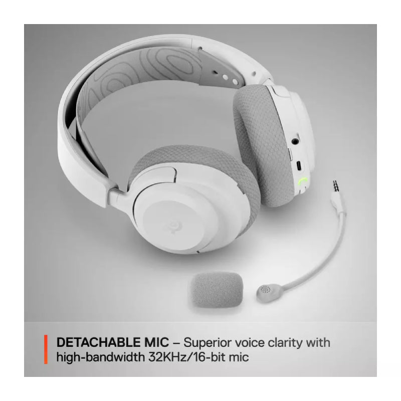 سماعة رأس  الألعاب  SteelSeries Arctis نوفا سماعة رأس  لاسلكي  أبيض