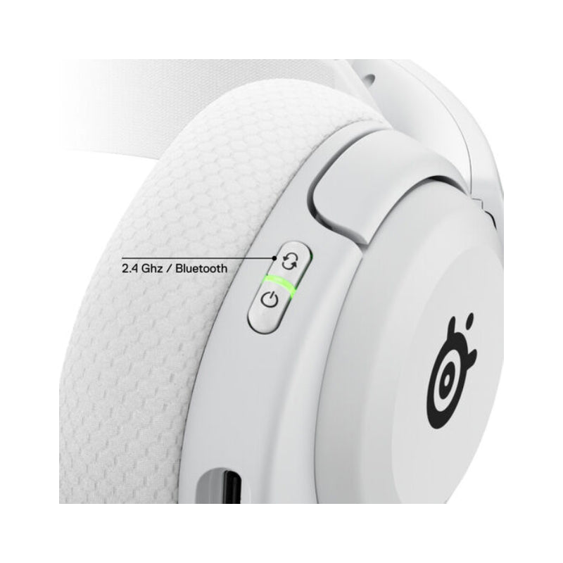 سماعات الرأس  SteelSeries Arctis نوفا  سماعات الرأس  لاسلكي  أبيض