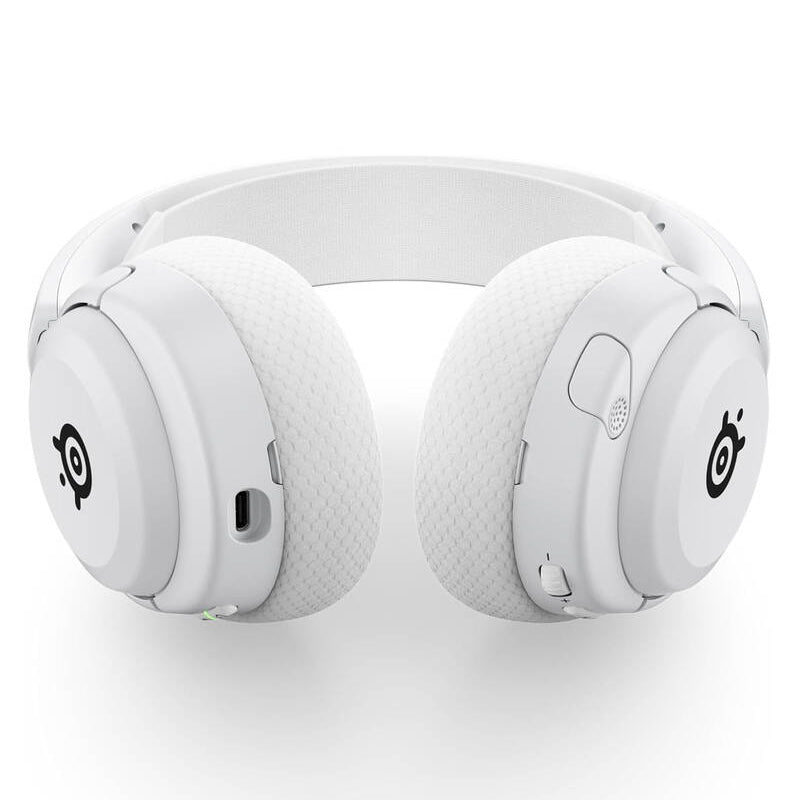 سماعات الرأس  الألعاب  SteelSeries Arctis نوفا سماعات الرأس  لاسلكي  أبيض