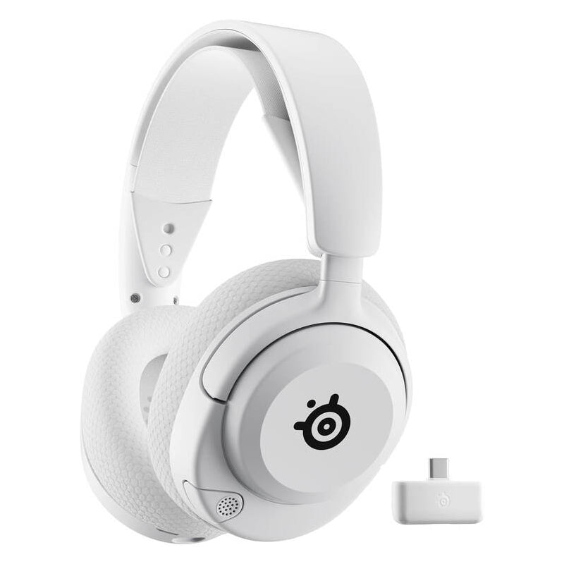 سماعات الرأس  الألعاب  SteelSeries Arctis نوفا سماعات الرأس  لاسلكي  أبيض
