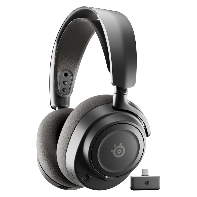 سماعات الرأس  الألعاب  SteelSeries Arctis نوفا  الجيل سماعات الرأس  لاسلكي  أسود