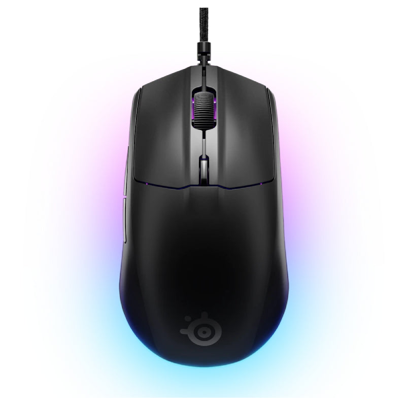 SteelSeries Rival 3 Gen 2 Gaming Mouse - Wired / 6 Buttons / Black