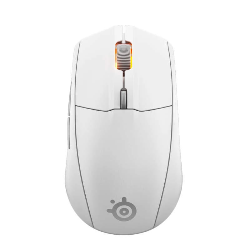 SteelSeries Rival 3 Gen 2 Gaming Mouse - Wireless / 6 Buttons / White