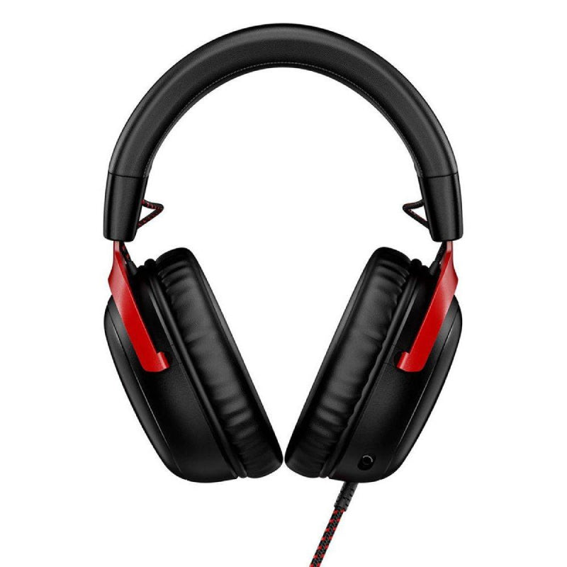 سماعة رأس  HyperX Cloud III الألعاب سماعة رأس  تغطي الأذن بالكامل / بسلك أحمر