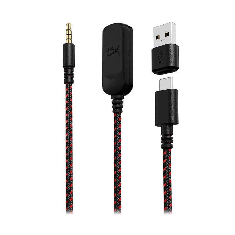 سماعة رأس  HyperX Cloud III الألعاب سماعة رأس  تغطي الأذن بالكامل / بسلك أحمر