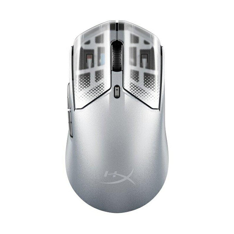 HyperX Pulsefire Haste 2 S Gaming Mouse - Wireless / 6 Buttons / Silver