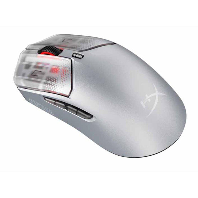 HyperX Pulsefire Haste 2 S Gaming Mouse - Wireless / 6 Buttons / Silver