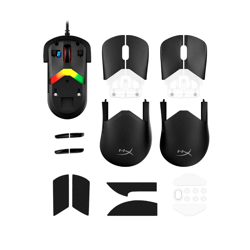 HyperX Pulsefire Saga Gaming Mouse - Wired / 6 Buttons / Black