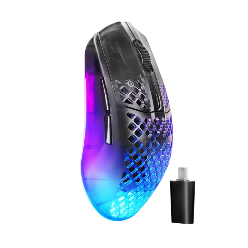 SteelSeries Aerox 3 الجيل 2 الألعاب ماوس  - لاسلكي / 6 الازرار / Shadow