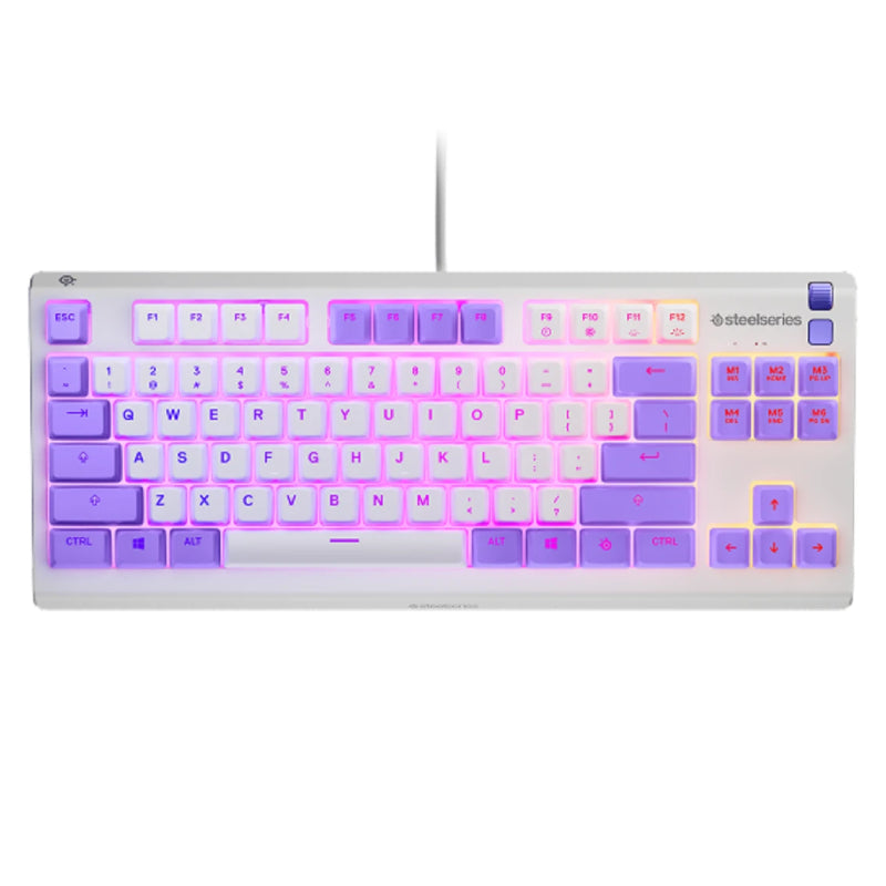 SteelSeries Apex 3 TKL الألعاب لوحة مفاتيح  - بسلك / RGB / أميثيست
