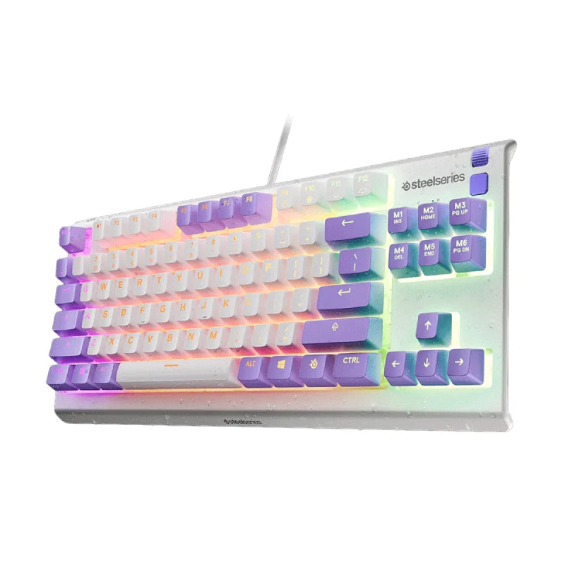 SteelSeries Apex 3 TKL الألعاب لوحة مفاتيح  - بسلك / RGB / أميثيست
