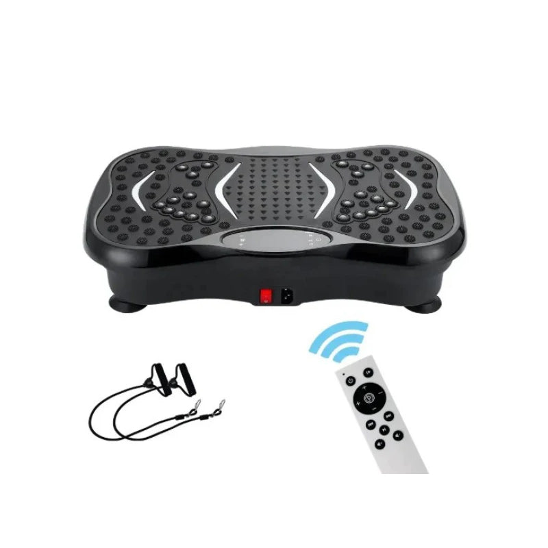 Black Bull Crazy Fit and Vibration Massage Plate - Black