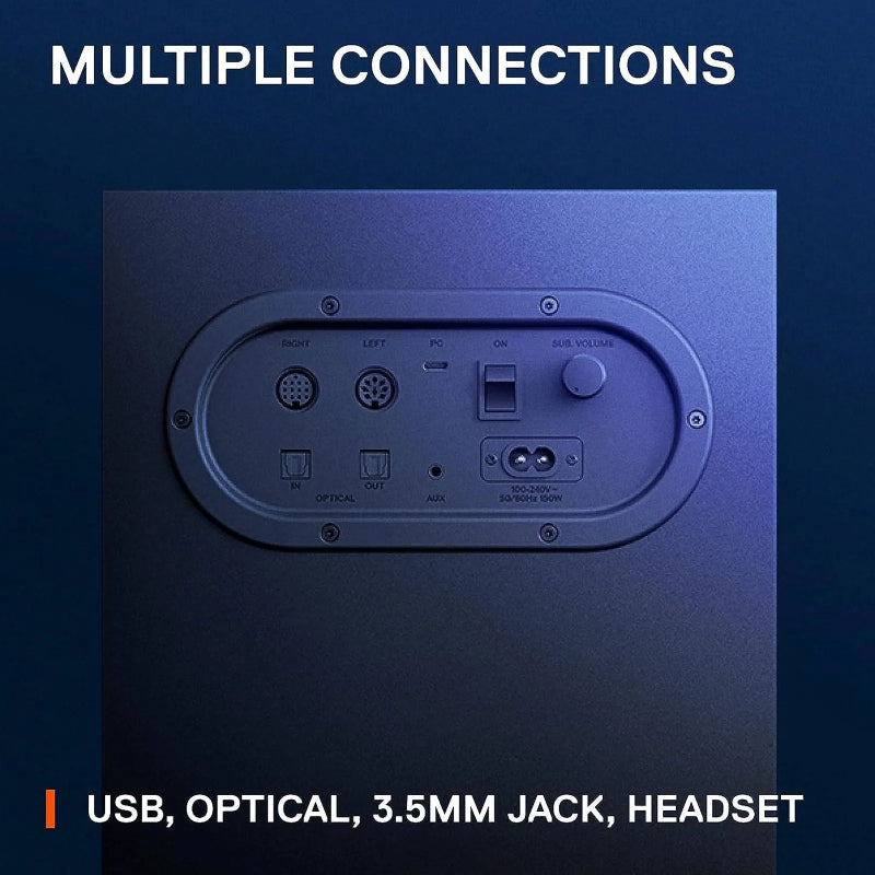 الألعاب SteelSeries Arena 7 المزود بمضخم صوت قوي نظلم  بلوتوث  بسلك  أسود