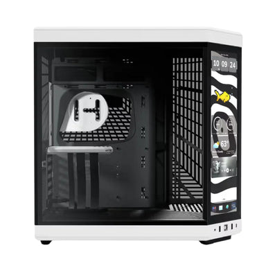 HYTE Y70 TOUCH INFINITE 14.5 Inch Integrated IPS Touchscreen ATX Case - Panda