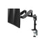 GameOn GO-5450 Pole-Mounted Gas Spring Dual Monitor Arm - 17"-32" / Black