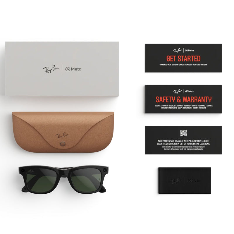 Ray-Ban Meta – Wayfarer standard (Gen 2) Bluetooth / Wi-Fi / Matte Black - Grey Transition