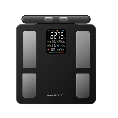 Powerology Advanced Precision Smart Scale - 180kg / Black