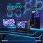 Powerology SkyFold Dual Portable Laptop Monitor - 14-inch IPS-LCD / 10ms / 60Hz / USB-C / Mini HDMI / 3.5mm audio - Monitor