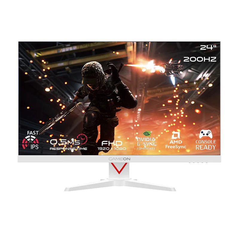 GameOn GOAM24FHD200IPS Marksman Series Gaming Monitor - 24