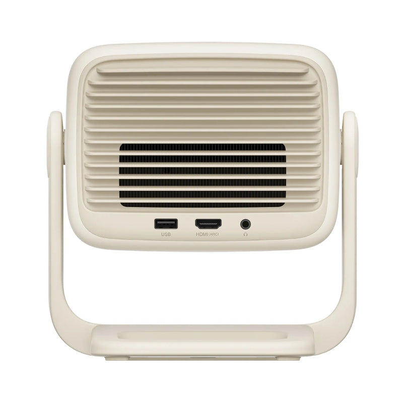JMGO N1S NANO Projector - 450 ISO Lumens / HDMI / USB-A / Light Beige