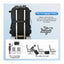 TIGERNU T-B9831 Vacuum Backpack with Pump - Black