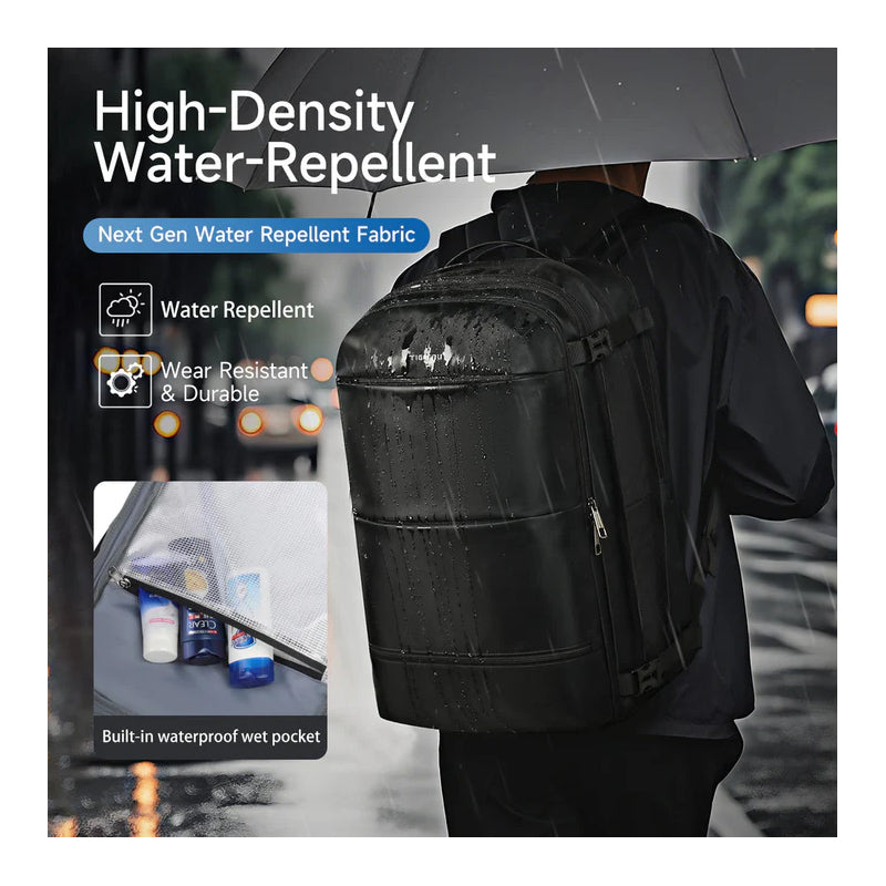 TIGERNU T-B9831 Vacuum Backpack with Pump - Black
