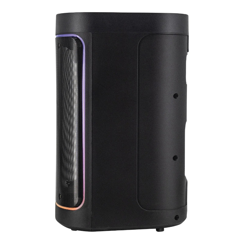 Pawa Aura Beat Party Speaker With Wireless Microphone - Black