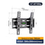 Zeno T25 Adjustable TV Wall Mount Bracket for 17-32 inch