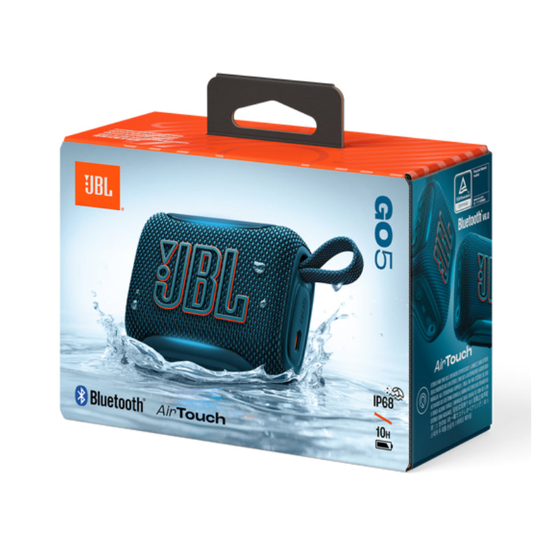 JBL Go 5 Bluetooth Speaker - 6.0 / USB-C / Blue
