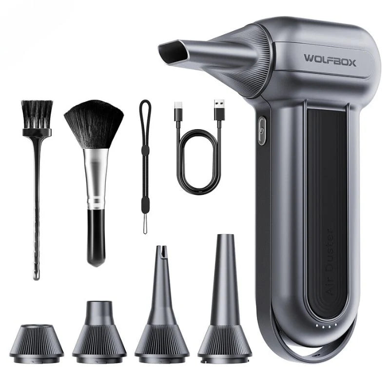 WOLFBOX MF100 High Powered Turbo Air Duster & Blower - 6000mAh / 185MPH
