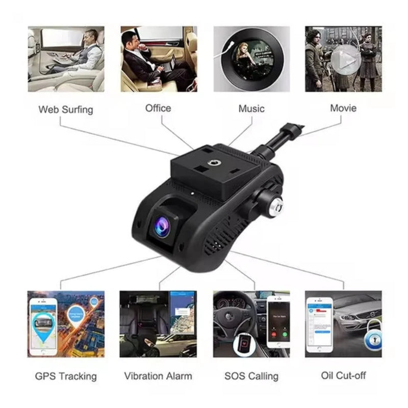 JimiIoT JC261 AI Dash Cam - 4G / Black