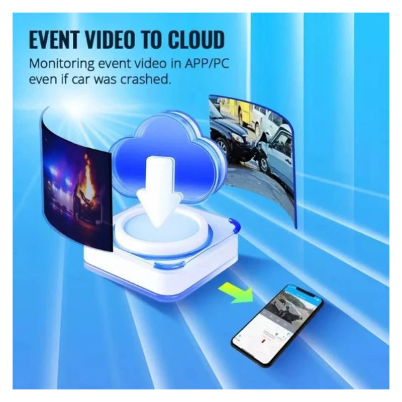 JimiIoT JC261 AI Dash Cam - 4G / Black