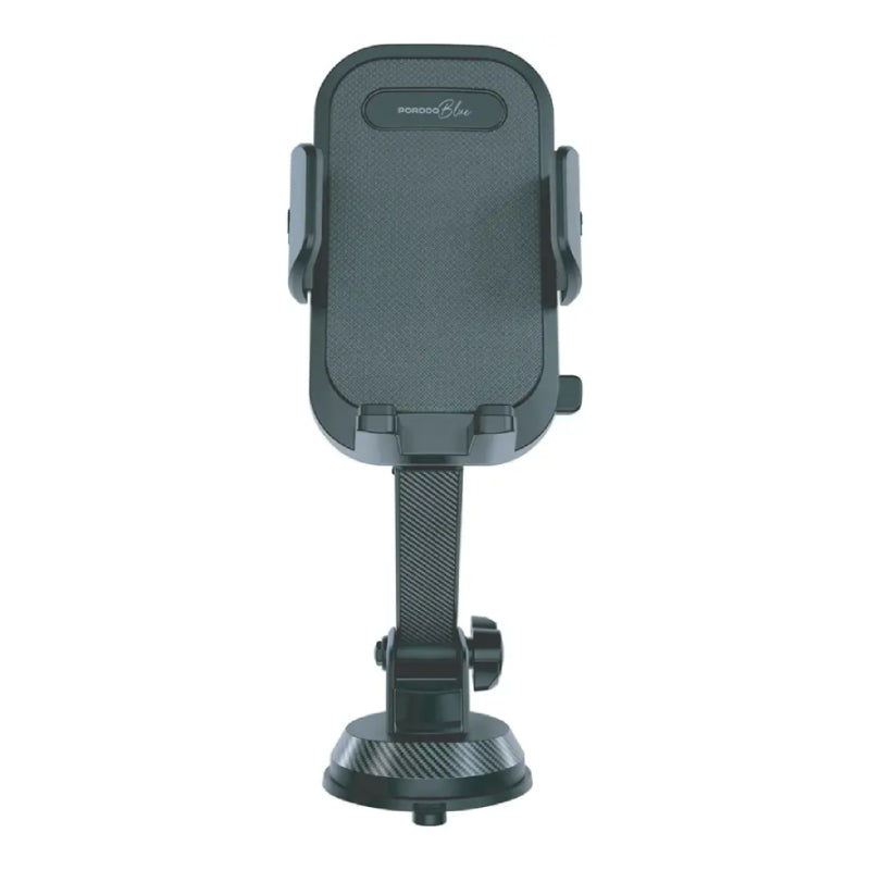 Porodo Blue Cradle Suction Car Phone Holder - Black