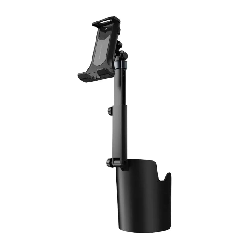 Porodo Blue Cradle Car Phone Holder with Adjustable Arm - Black