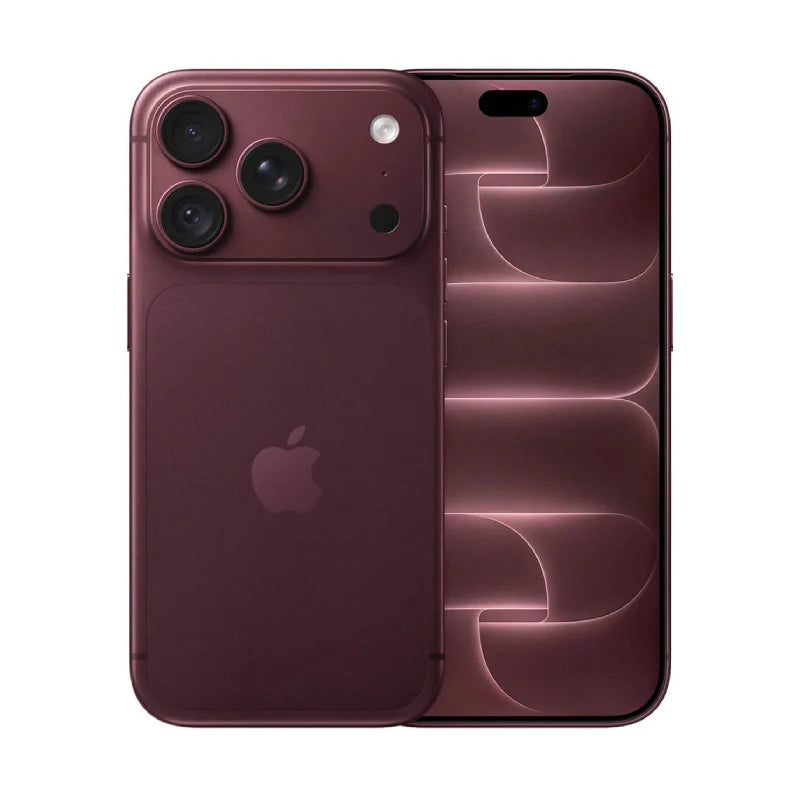 Apple iPhone 18 Pro Max - 512GB / Burgundy / 5G / 6.9" / Middle East Version + Apple iPhone 18 Pro Max Silicone MagSafe Case + Apple iPhone FineWoven MagSafe Wallet - Bundle Offer