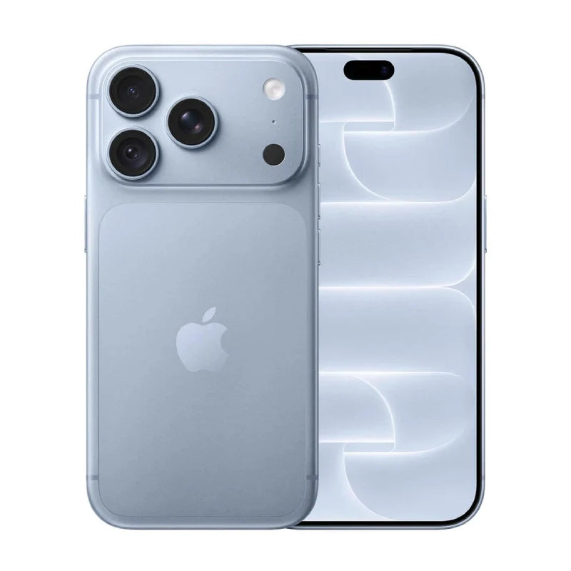 Apple iPhone 18 Pro Max - 256GB / Glacier / 5G / 6.9" / Middle East Version + Apple iPhone 18 Pro Max TechWoven MagSafe Case – Black + Apple iPhone FineWoven MagSafe Wallet - Navy - Bundle Offer