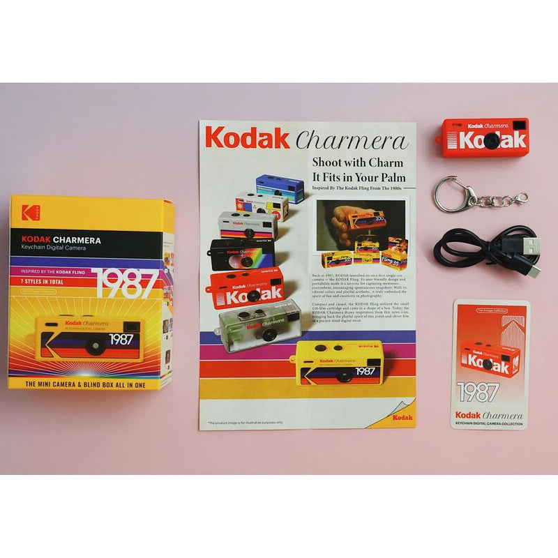 KODAK Charmera Millennium Keychain Digital Camera 1987 - 1.6MP