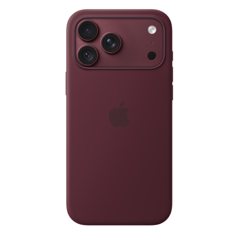 Apple iPhone 18 Pro Max Silicone MagSafe Case - Burgundy