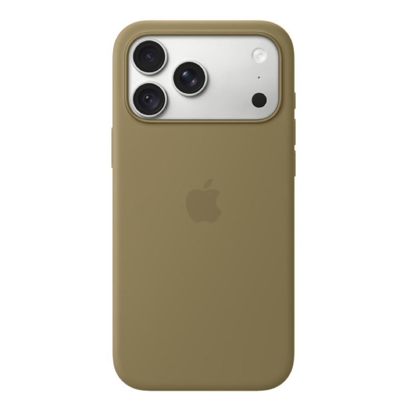 Apple iPhone 18 Pro Max Silicone MagSafe Case - Olive