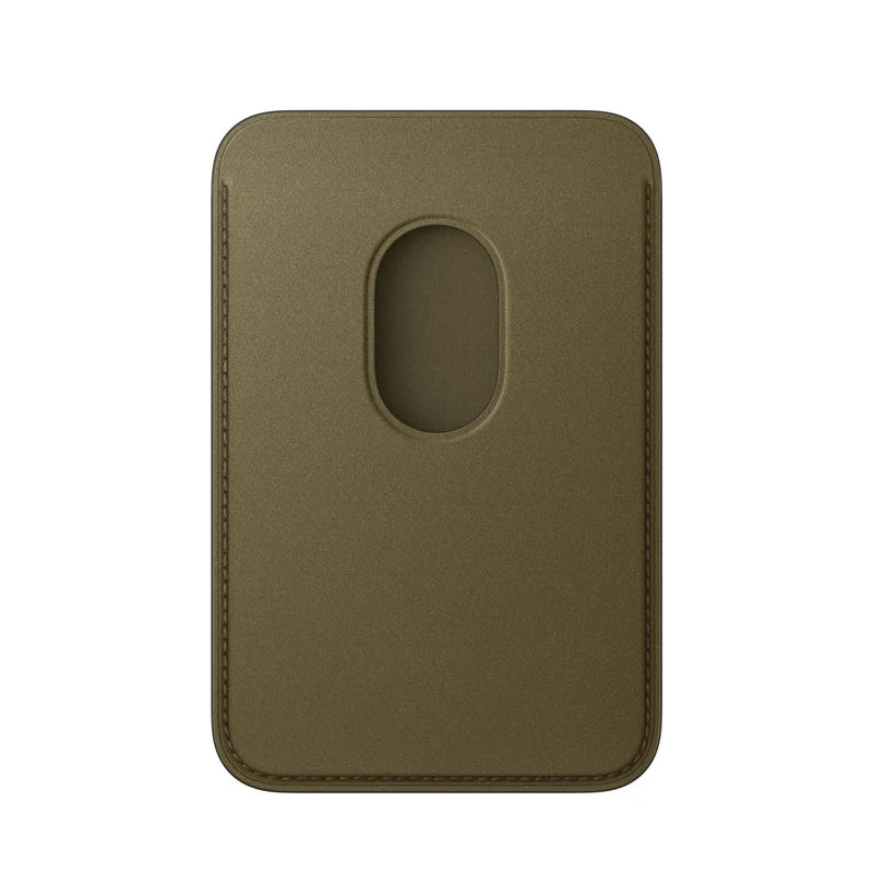 Apple iPhone 18 Pro - 1TB / Glacier / 5G / 6.3" / Middle East Version + Apple iPhone 18 Pro TechWoven MagSafe Case - Burgundy + Apple iPhone FineWoven MagSafe Wallet - Dark Olive - Bundle Offer