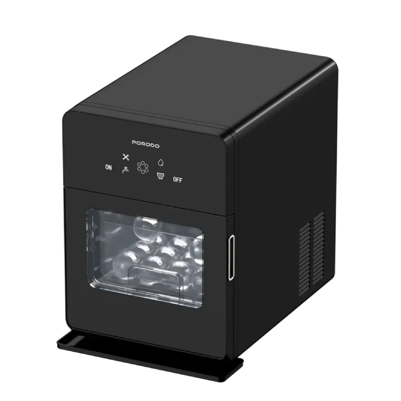 Porodo Lifestyle Sphere Ice Machine - 1.6L / Black