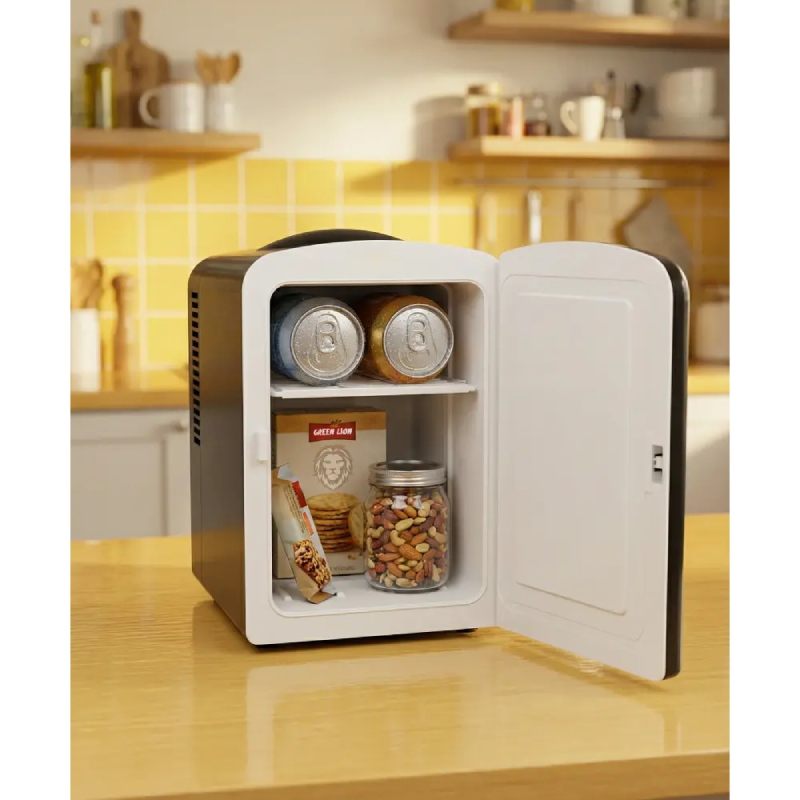 Green Lion GMF-75 Mini Fridge - 42W / 4L / Black