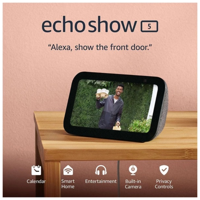 Amazon Echo Show 5 (3rd Generation) with Alexa - 5.5" / Wi-Fi / Charcoal