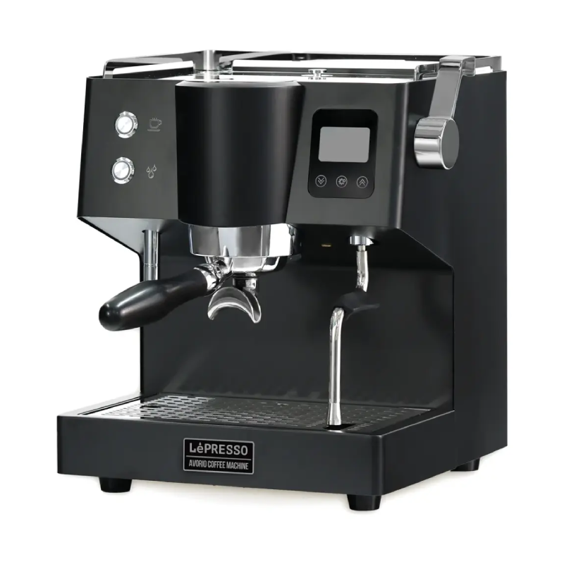 LePresso Avorio Italian Pump Commercial Coffee Machine - 3L / 2550W / Black